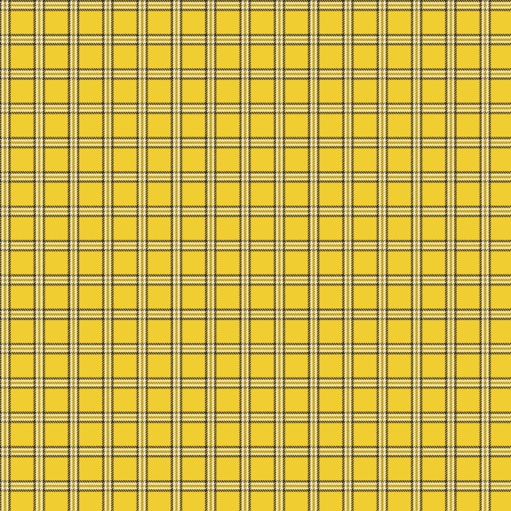 Clueless Cher Horowitz Fabric Yellow Plaid